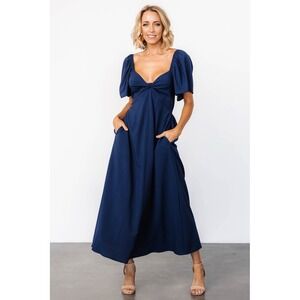 Baltic Born Navy Maxi Dress